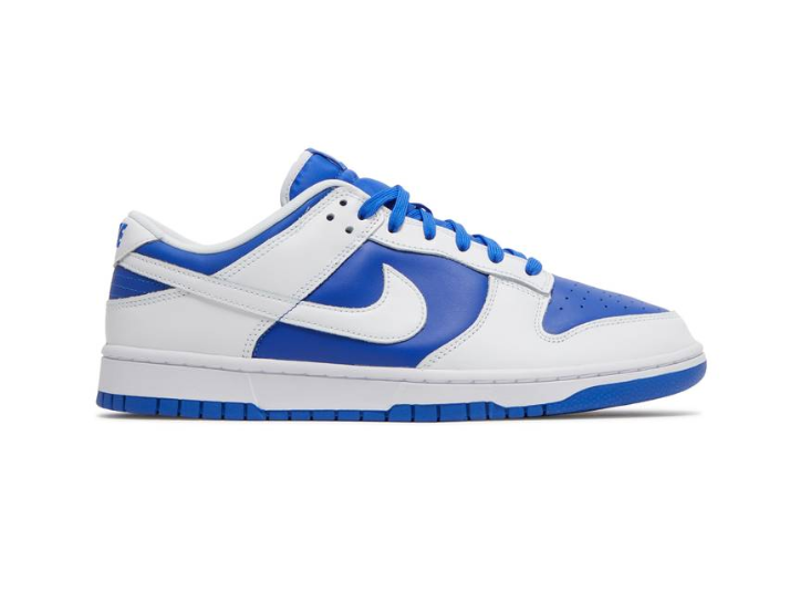 Men's Dunk Low 'Racer Blue White' Shoes 0268 Men's Dunk Low 'Racer Blue White' Shoes 0268